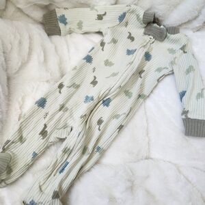 Charming Kids Footie with Animal Design